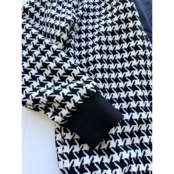 Oversized Houndstooth Bomber L'Academie Sophia Jacket SOLD OUT ON REVOLVE Small - Picture 9 of 13